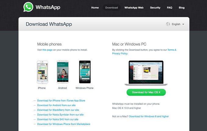 download whatsapp for mac 10.8.5